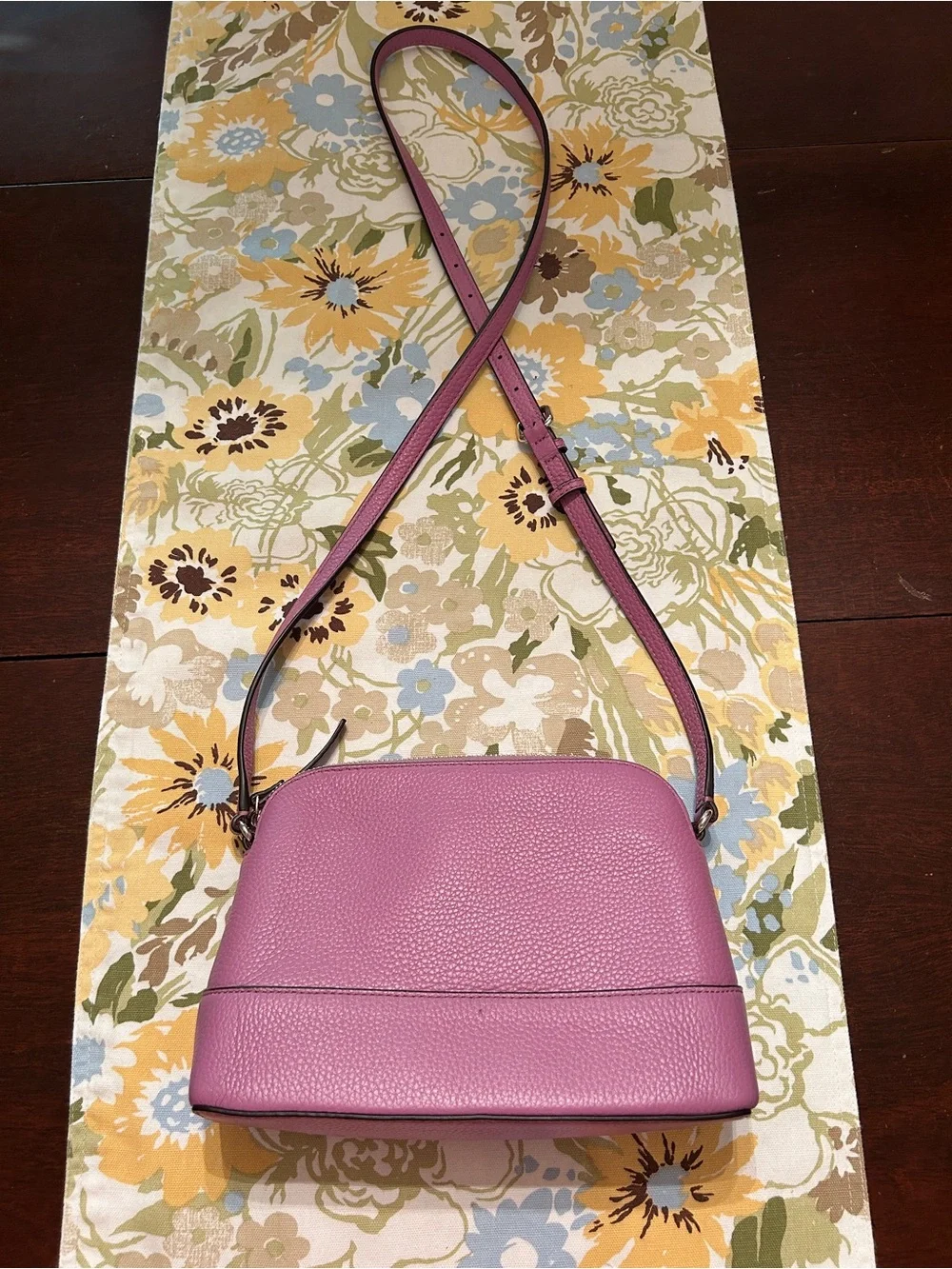 kate spade Purple Leather Crossbody Bag